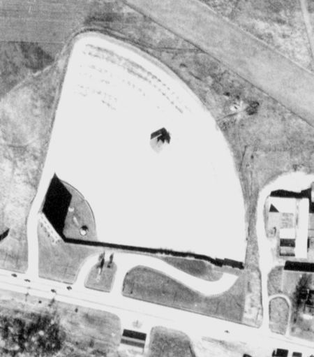 Scio Drive-In Theatre - Old Aerial